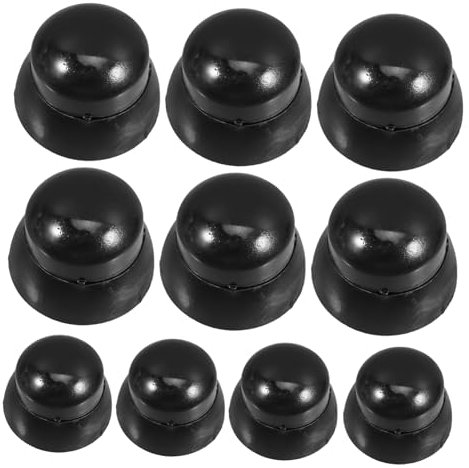 Milisten Playground Plastic Nut Protection Caps for Slide Bolts 10Pcs Safety Covers for Outdoor Playset Equipment Easy Installation Durable Plastic