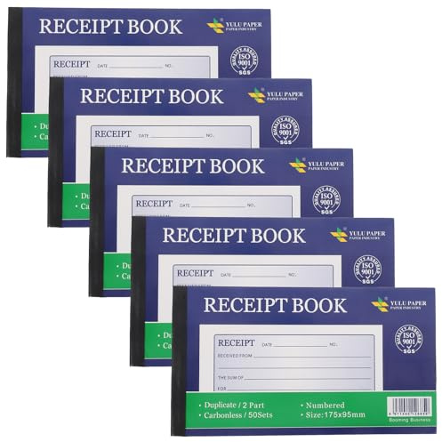 SOPOTUTU 5 Piezas formulario de pedido comercial formularios de factura comercial libro de recibos de pedidos
