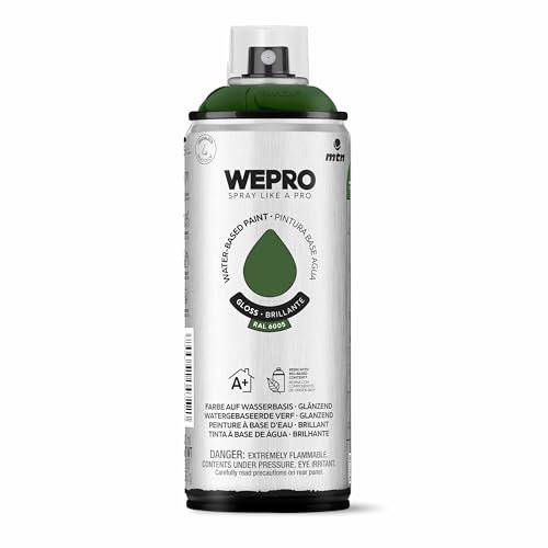 MTN WEPRO Water Based Brillante RAL 6005 Verde Hobbit, Spray 400ml