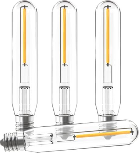 Quntis S14 Catena luminosa Lampadina di Ricambio 4 pezzi, Compatibili solo con Catene di Luci IP65 da 16 metri e 31 metri