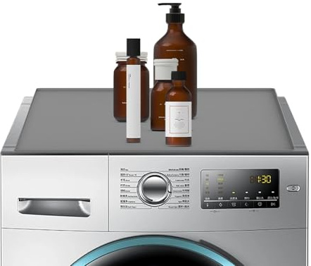 Tapis Machine a Laver Antidérapant Tapis Lave Linge pour Plan De Travail Machine à Laver Et Seche Linge, Cuisines, Salles de Bains