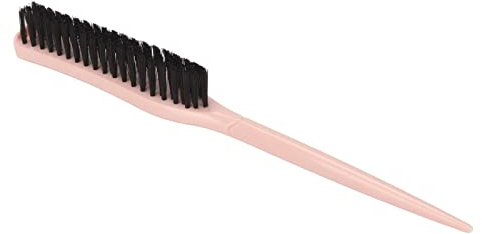 HUSHUI Spazzola per Cotonare i Capelli per Volume e Styling con Design Ergonomico in Formato Portatile per Tutti i di Capelli (Rosa)