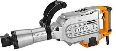 Martillo cincelador 50 Jule 1700 W demoledor PDB17008 Ingco + accesorios