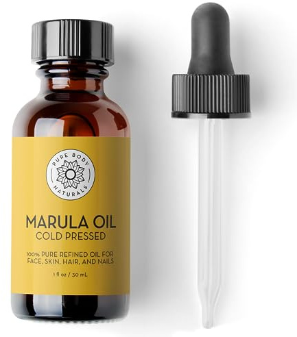 Marula Oil for Face, Hair & Skin, Cold Pressed & Pure, 1 fl oz