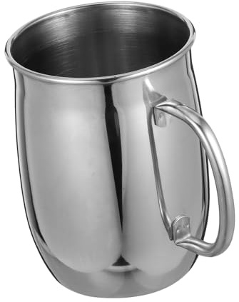304 Boccali Con Manici Tazze D'acqua Tazze Di Metallo Acciaio Inossidabile Tazza