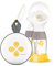 Medela Swing Maxi Extractor de leche eléctrico doble, más leche en menos tiempo, recarga mediante USB, embudos PersonalFit Flex y tecnología 2-Phase Expression