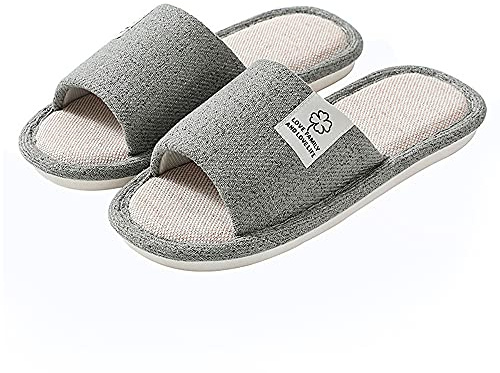 Czyan Womens Slippers, Ladies Slippers Open Toe Non-Slip Memory Foam Comfortable and Breathable Ladies House Shoes Indoor Outdoor
