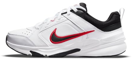 Nike Defy all Day, Men's Training Shoes Uomo, White/Black-University Red, 41 EU