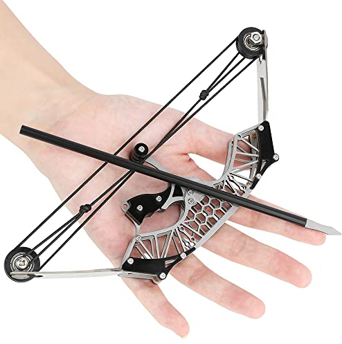 SHARROW Compound Bogen und Pfeile Set für Jugend und Erwachsene, Taschenbogen Compoundbogen Pfeile Kit mit Zielscheibe für Bogenschießen Outdoor Schießen (Typ 3)