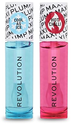 Revolution Beauty Maxi Plump Duo Lèvres Cool As Ice & Hot As Chilli