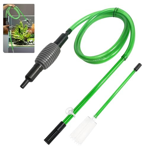 DELAESI Aquarium Reiniger Aquarium Wasserwechsel Aquarium-Reinigung Sand Filter Fisch Tank Kiesfilter Aquarium Wasserwechsler Fisch Tank Kiesreiniger für Wasserwechsel und Filter Sandreinigung