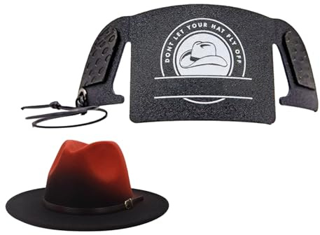 Cinturino per cappello da cowboy - Barella regolabile in resina, clip per supporto per cappello western con funzione di presa sicura, ideale per equitazione ciclismo Corsa Sport Campeggio Viaggi Uso q