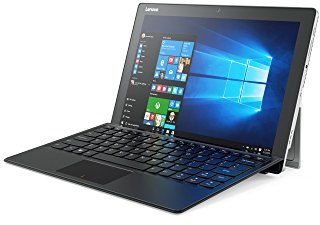 Lenovo Miix 510 30,99cm (12,2 Zoll FHD) Windows Tablet-PC (Intel Core i5-6200U, 2,8GHz, 8GB RAM, 256GB SSD, Intel HD Grafik 520, Touch, Dolby Sound, Windows 10) silber inkl. Tastatur und Active Pen