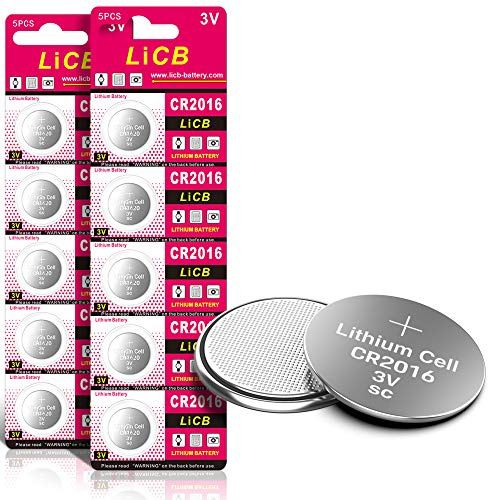 LiCB CR2016 3V Lithium Battery(10-Pack)