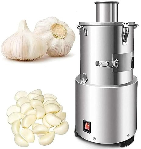 RETRIN 200W Elettrico Pela Aglio 20Kg/H Macchina di Separazione Domestica Commerciale in Acciaio Inox Automatica Professionale