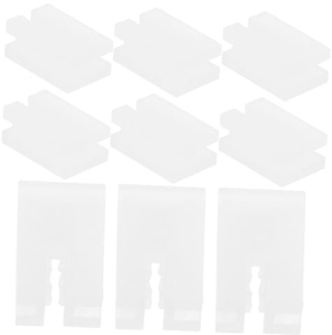 SWOOMEY 10 Pezzi Copertura Protettiva per radiatore riempitivo murale Ganci Appendiabiti Neri detentore termosifone Copertura termosifone Gancio Manicotto Protettivo per radiatore plastica