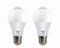 KOOYWAN 9W 2700K led glühbirne mit PIR-Bewegungsmelder E27 warmweiß 2 stk