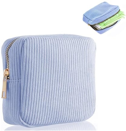 Period Bag, Sanitary Pad Storage Bag, Discreet Personal Care Pouch Durable First Period Bags for Teenage Girls, Cute Compact Period Pad Bag for School Organisation