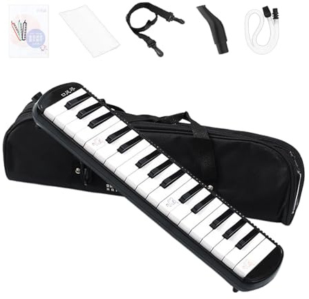 Melodik för vuxna, melodiskt pianoluftinstrument - 32 harmoniskt verktyg med bärväska för nybörjare och proffs lång prestanda och tillförlitlighet t