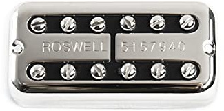 Roswell Pickups FLT-B Alnico V Hot Rod Bridge Nickel - Humbucker Tonabnehmer für Gitarren