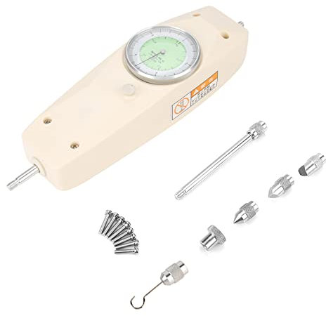 Tyenaza 10N Analog Dynamometer, Force Measuring Dynamometer, Mechanical Analog Push Pull Force Gauge with Portable Carry Box