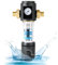Rückspülfilter mit Manometer, Wasserfilter Hausanschluss 1/2 Zoll Hauswasserfilter Wasserfilter Wiederverwendbare Filtrationsgenauigkeit 40 Mikron Exportfluss 1.5-30 Bar Messing