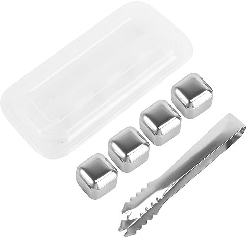 Alipis 1Set Ghiaccio Raffreddamento Per Bevande Pietre Ghiaccio Riutilizzabili Per Whisky e Cocktail