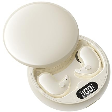 Generico Auricolari Senza Fili, Cuffie per Dormire di Lato, Cuffie con Riduzione Rumore per Sport Palestra Ciclismo Allenamento Uso Quotidiano