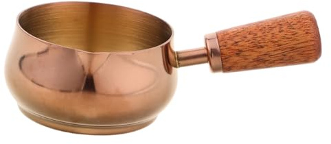 Ciieeo Tasse à Sauce Acier Inoxydable avec Manche Bol à Condiment pour Sauces Vinaigrettes et Dips Portion pour Usage Domestique et Restauration