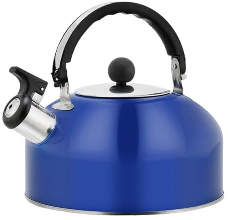 Visselpipande tekannor för den 1,8 l hållbara campingflaskan i rostfritt