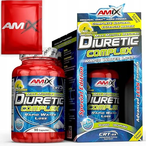 AMIX Diuretic Complex - 90 caps + Pastillero regalo