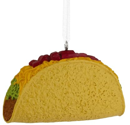 Hallmark Christmas Ornament, Taco Ornament, Food Gifts