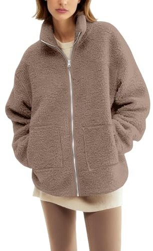 Women's Fleece Jacket with Baby Carrier Pocket UK Warm Sherpa Maternity Coat for Mom Zip up 2-in-1 Baby Wearing Outerwear Soft Loose Thermal Comfy Jackets for Mummy and Baby