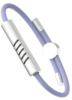 CJFBDFC Myggavvisande armband växt eterisk olja armband, justerbart anti-bett säkert för baby barn vuxna bärbar utomhus insektsband 3 st – pruple