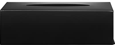 blomus Kosmetiktücherbox NEXIO | Edelstahl matt | Farbe Black | minimalistisches Design