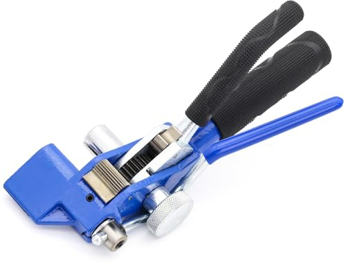 Manuelles Umreifungsgerät, MgcTolBox Spannwerkzeug, Metall Kabelbinderzange Für Spannkraft Zum Befestigen und Schneiden von Edelstahl Kabelbinder 4-25 mm