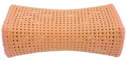 NihaoWXM Sauna Kopfstütze Holz 1pc Sauna Kopfstütze Kühlung Atmungsaktive Bambus Neck Kissen Zubehör Set