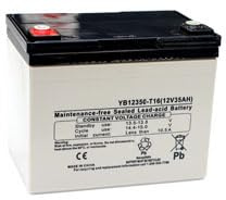 Technical Precision Replacement for LITHONIA U128 Emergency Lighting 35AH AGM with M6 Insert TERMINALS Battery