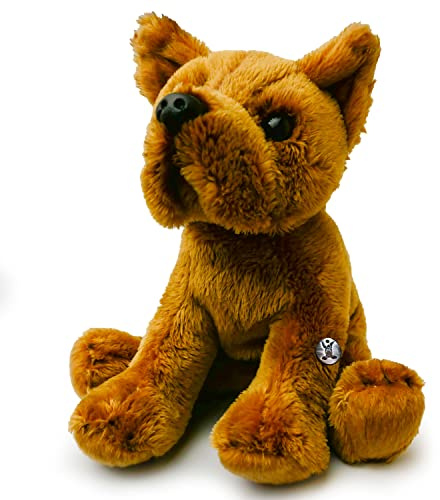 Staffordshire Terrier gosedjur hund staffbull mjuk leksak snuffelhund Mila – gosedjur*biz