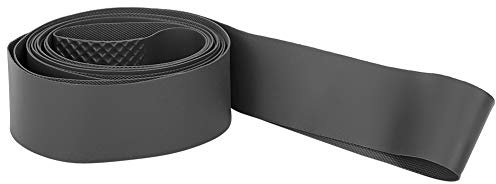 Tyenaza Bicycle Rim Strips, Rubber Bike Rim Tape Bike Tube Protector Liner Anti Puncture Wheel Rim Tape Tyre Protector Strip for Road Bike MTB Mountain Bike (27.5 inch-Black)