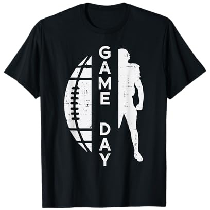 Game Day American Football Sports Player Men Women Kids T-Shirt
