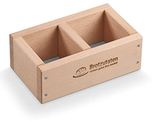 Brotzutaten Holzbackrahmen aus 100% NATUR Buchenholz (einfach)