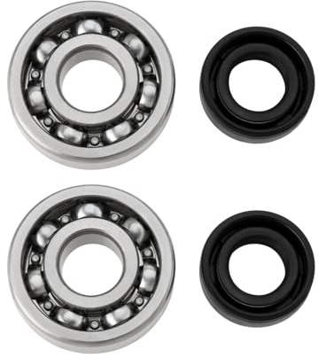 eMagTech 2 Lot Roulements de Vilebrequin Et Joints Arbre Compatible avec Stihl BG56 BG66 BG86 SH56 SH85 SH86 Reconstruction de Joint de Roulement Principal 9503 003 0246