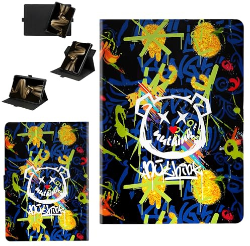 Custodia Compatibile per Amazon Fire HD 8 2024 8.0-pollici Tablet Cover Custodia Case [Funzione di rotazione a 360 gradi][Protezione rinforzata dei bordi contro le cadute] TYX