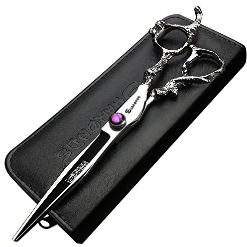 Friseurschere Superscharfe Friseurschere 6 Zoll/7 Zoll Schere zum Schneiden von Haaren, stabiles Handgefühl (7 Zoll flache Schere)