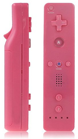 Straße Game Télécommande Wiimote pour Nintendo Wii et Wii U - Rose