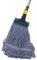 Yocada Loop-End-Saite Wet Mop Hochleistungs-Baumwollmop Gewerbliche industrielle Eisenstangenbacken-Bodenreinigung in Industriequalität 51 Zoll lang