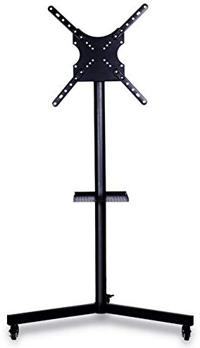 GGZONE Meuble TV Roulant Chariot TV Mobile pour écran Plasma 14-42 Pouces/LED/LCD/OLED/TV incurvé-Montage Universel avec Roues Beautiful Scenery