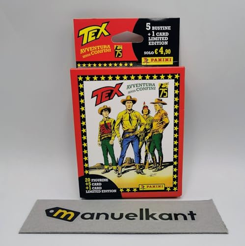 Tex Avventura Senza Confini box multipack 5 bustine + limited edition