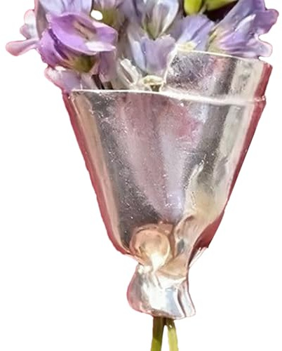 Pince À Bouquet De Fleurs À Porter - Broche Élégante En Métal 4x4x6cm Pour Femme, Pince Décorative Pour Vêtements De Mariage, Mini Broches Vase Pour Pull, Tailleur, Écharpe, Chapeau